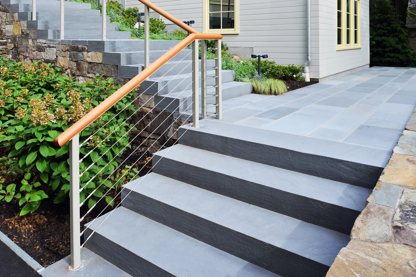 Custom fabrication solutions — stone steps and masonry